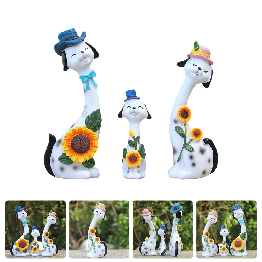 

3 шт., статуэтки из смолы