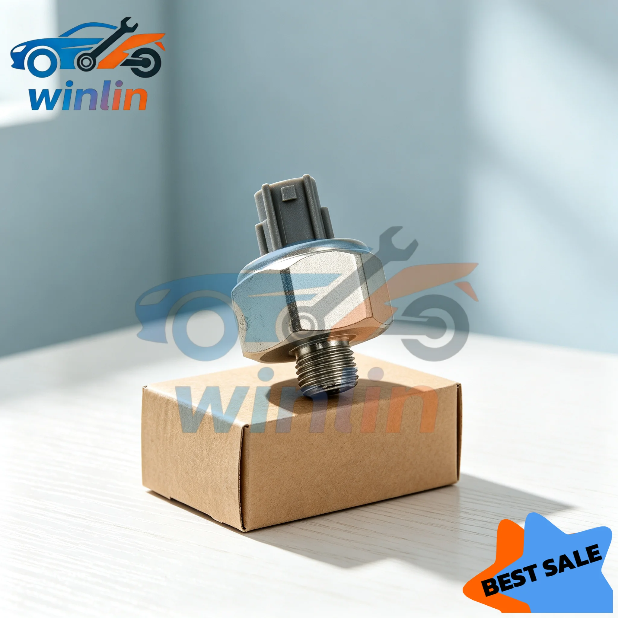 Фото Датчик детонации для Toyota Land Cruiser FZJ80 FZJ75 FZJ100 105 с двигателем 4.5L 1FZ-FE, новый, 89615-60010 №3