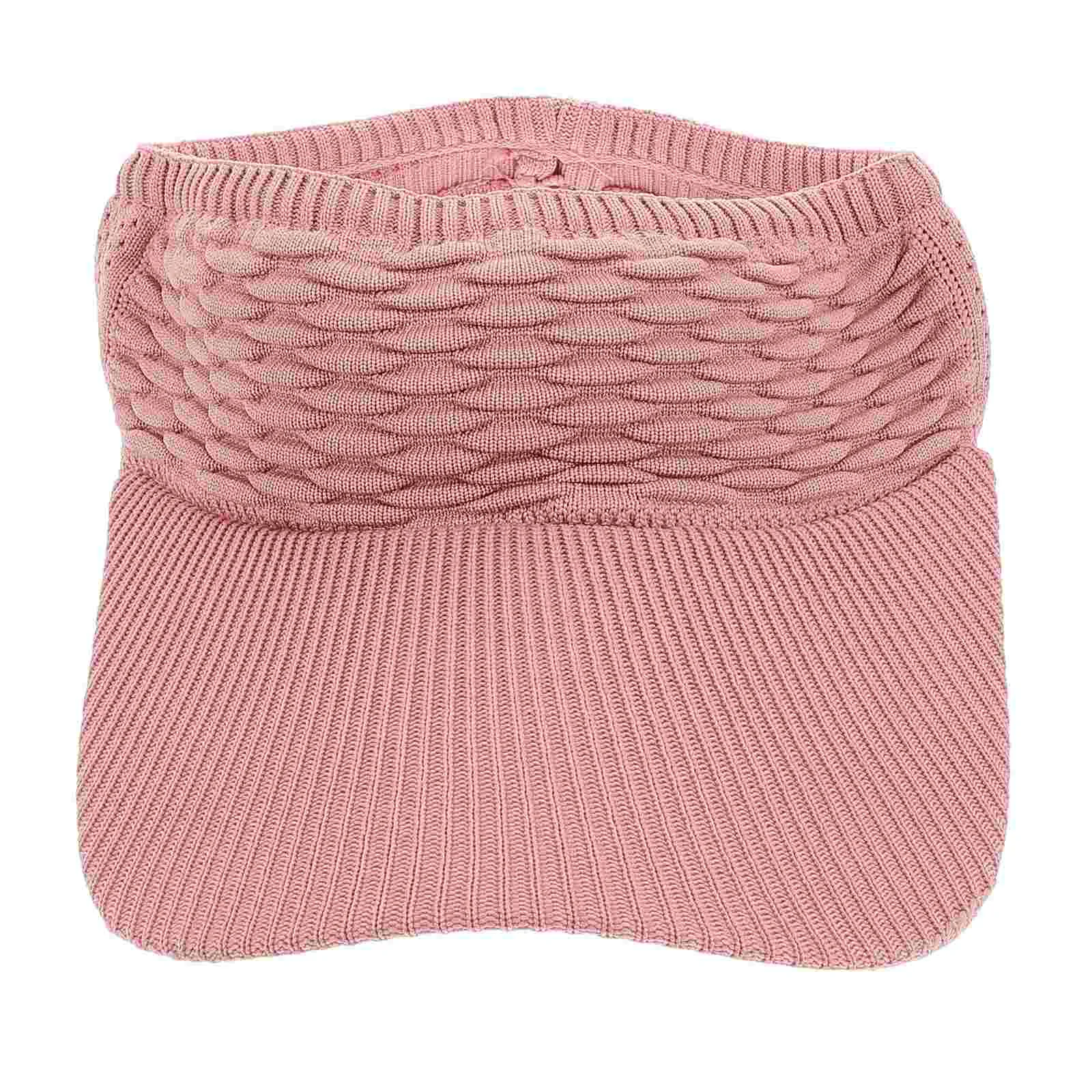 Пустая шляпа летний козырек для женщин эластичные пляжные солнцезащитные шляпы