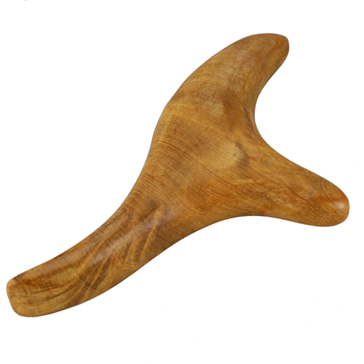 Деревянный массажер для тела ног шеи расслабления кровообращения треугольная