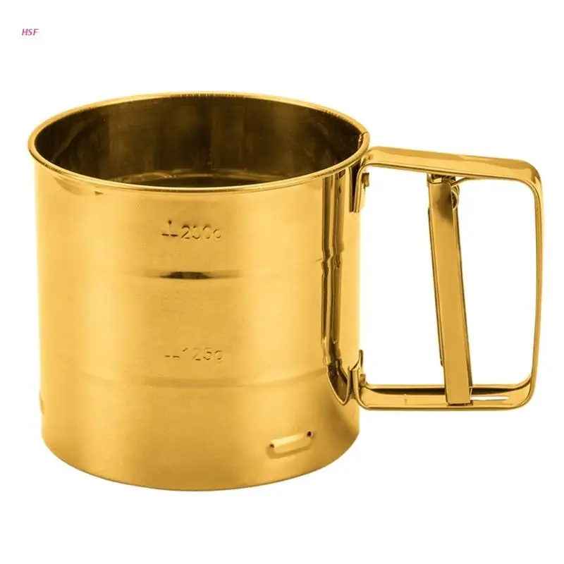 

Сетка для порошкового сита для тортов, ручной экран, сетка для сахара, сито для выпечки