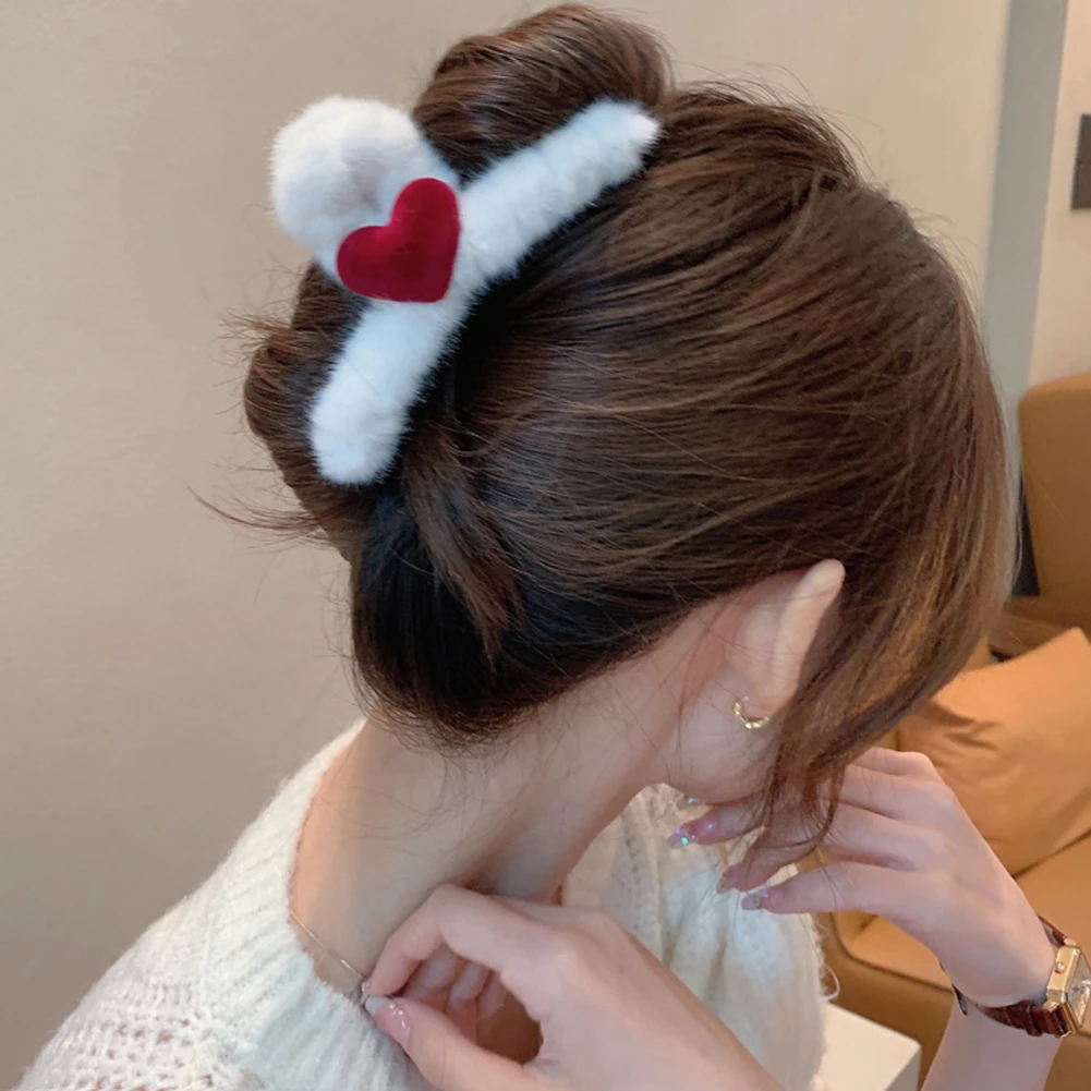 

Женская заколка-краб для волос, зимняя Заколка-краб для волос