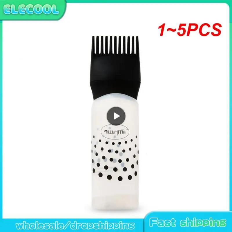 

1-5 шт., пластиковые бутылочки-аппликаторы для окрашивания волос