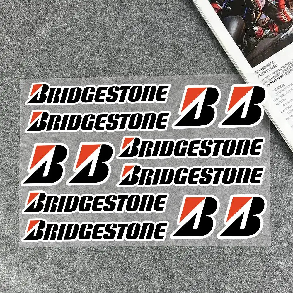 

Виниловая Наклейка Bridgestone, 1 Шт., Для Мотоцикла, Автомобиля, Бампера, Окна, Ноутбука, Стены, Аксессуары Для Автотюнинга