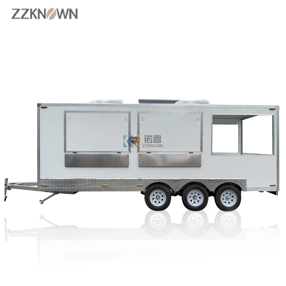 

Mobile Trailer Mobile Cafe Catering Food Cart Business Coffee Trailer Ice Cream Van Kebab Food Truck Gourmet Kiosk