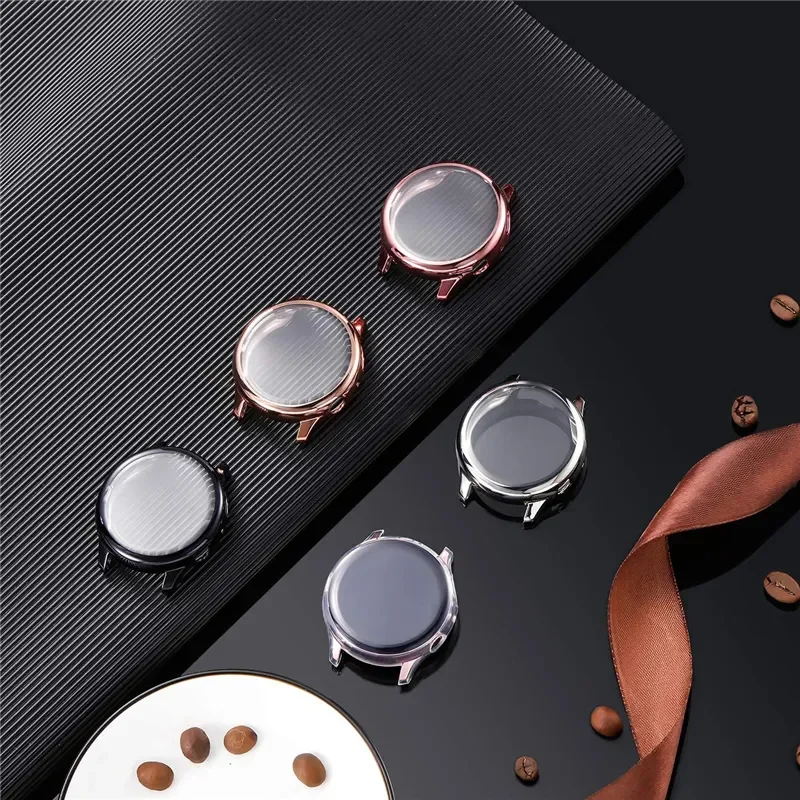 For Galaxy Watch Active 2 44mm 40mmm Watch Accessories Protective Full Cover Case+film For Samsung Galaxy Watch active 2