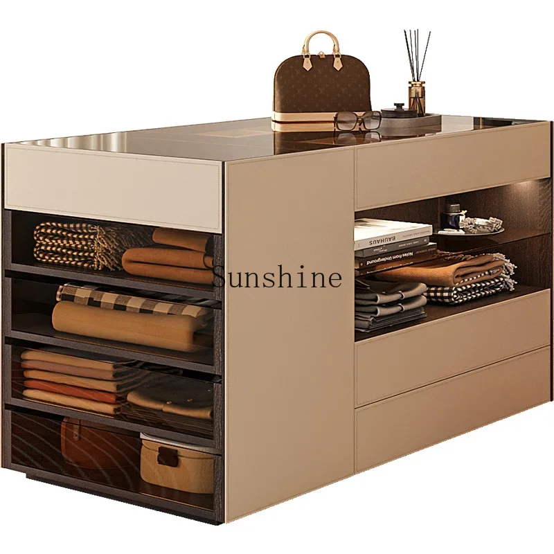 Современная гардеробная шкаф средней части бытовой минималистичный