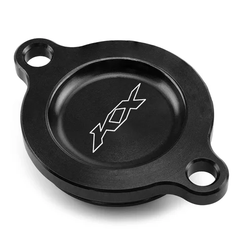 Крышка масляного фильтра двигателя для KAWASAKI KX250F 2005-2019 KX250X KX250 2019-2024 аксессуары для мотоциклов крышка фильтра CNC KX 250 F X