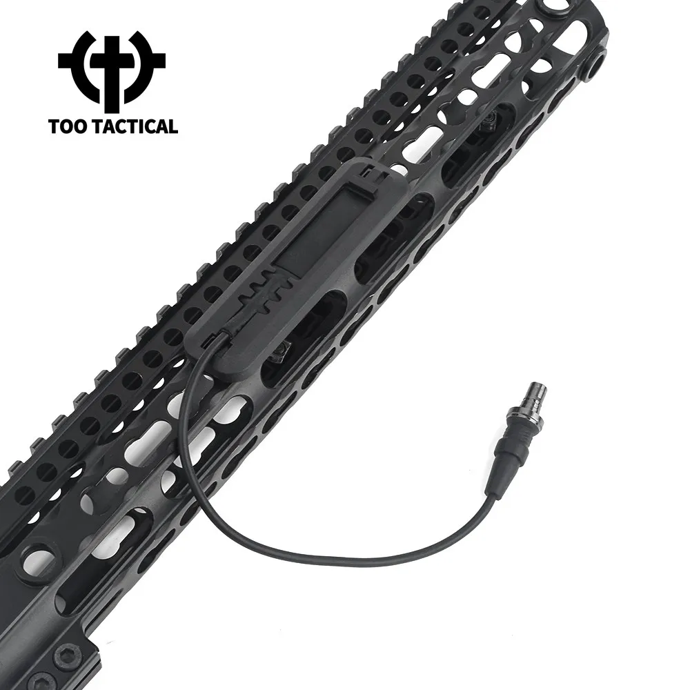 

Комплект направляющих для рельсового Переключателя Давления, аксессуары для охоты, аксессуары для страйкбола, рейка для винтовки AR15 M300 M600, ...