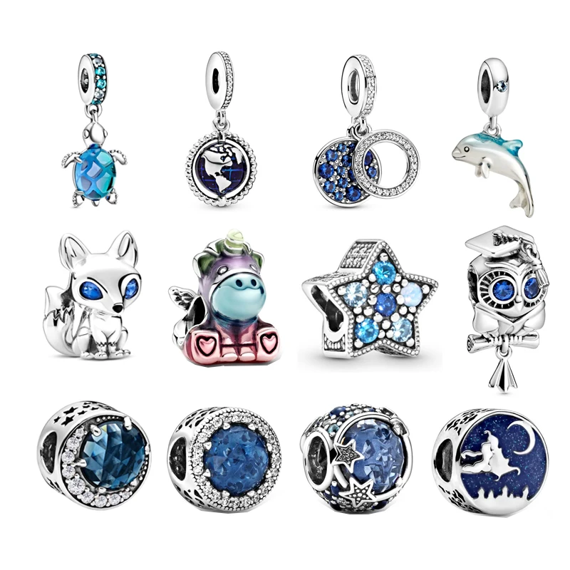 

Бусины-подвески в виде звезд для браслетов Pandora