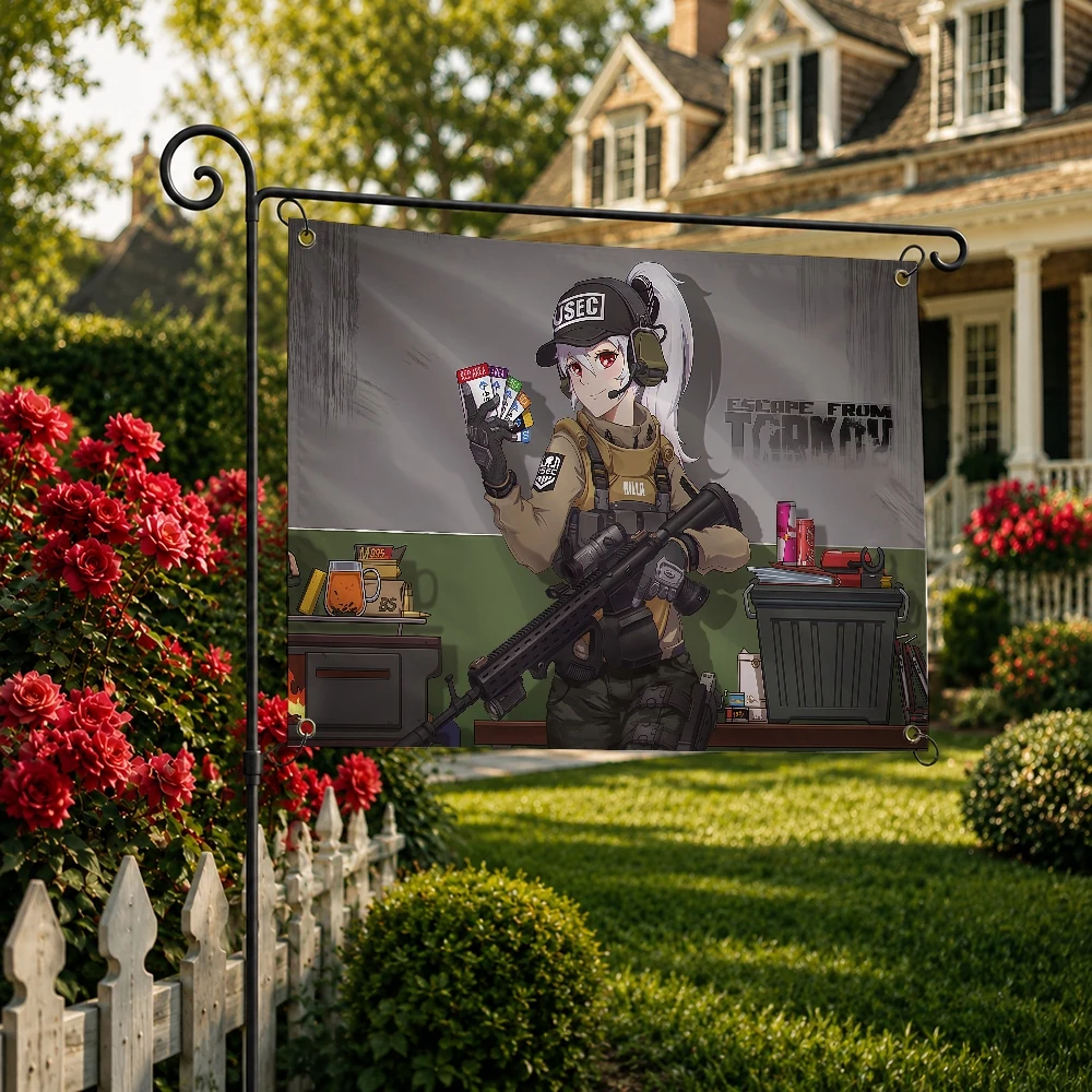 Фото Флаг-декорация по игре E-Escape from Tarkov для пикника на открытом воздухе, вечеринки, кемпинга, дома. №3