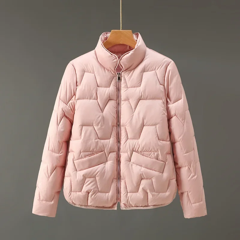 

Женская Корейская версия свободного покроя, короткая теплая Модная пуховая куртка с хлопковой подкладкой, Женская куртка с хлопковой подкладкой.