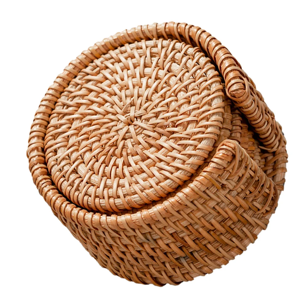 

1 Set Coaster Braided Insulating Pad Thicken Woven Cup Holder Tea Cup Pads