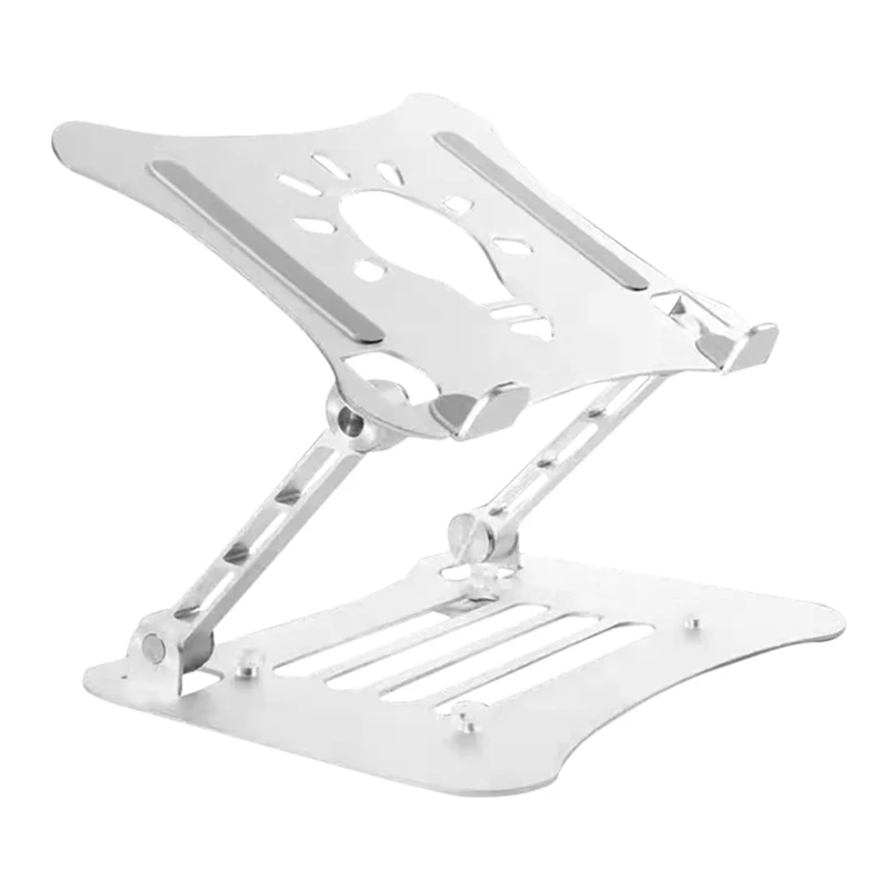 

Adjustable Laptop Stand Aluminum Laptop Riser for Desk Ergonomic Portable Anti-Slip Laptop Riser Laptop Holder