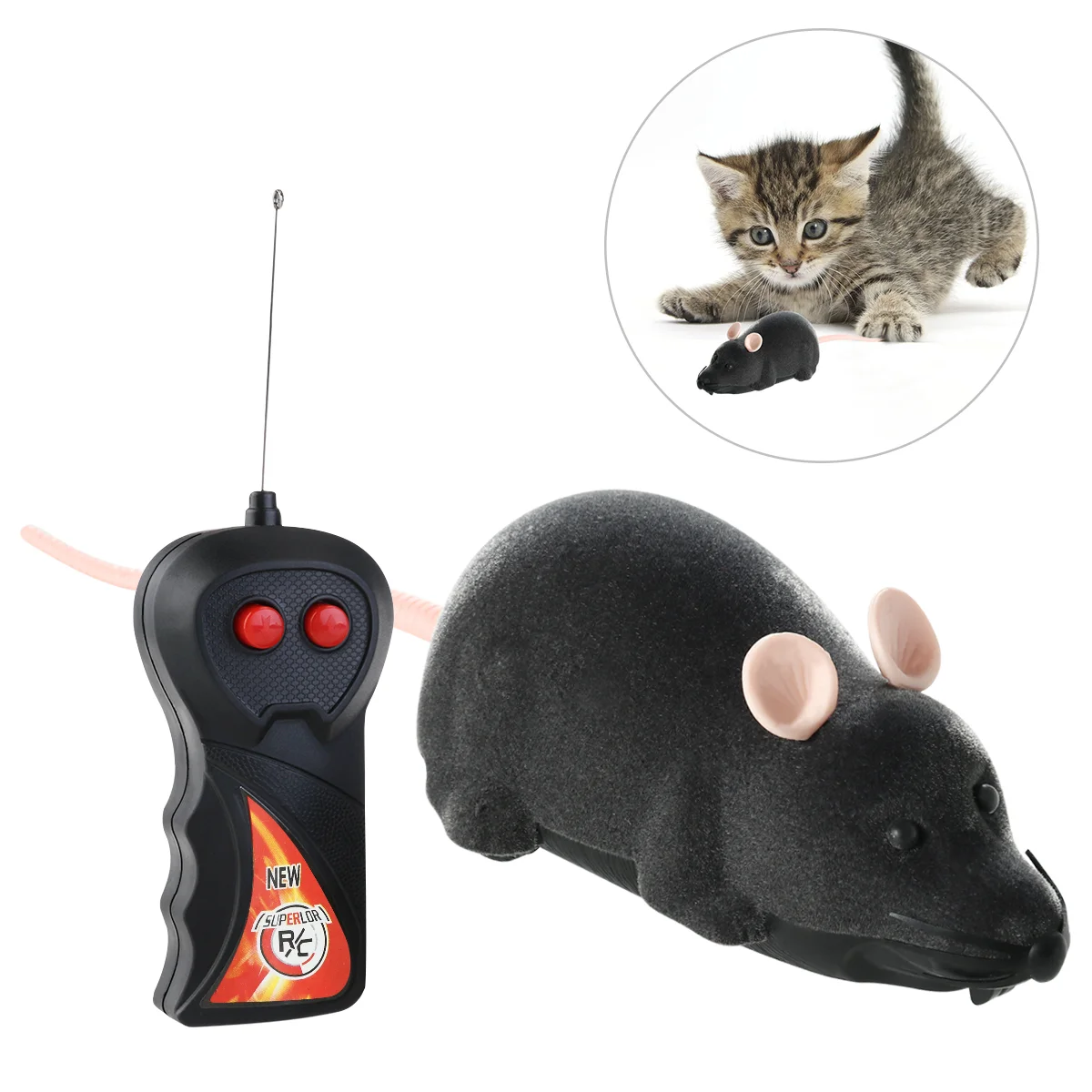 

Simulation Plush Scary Prop Animal for Cat Children Dog