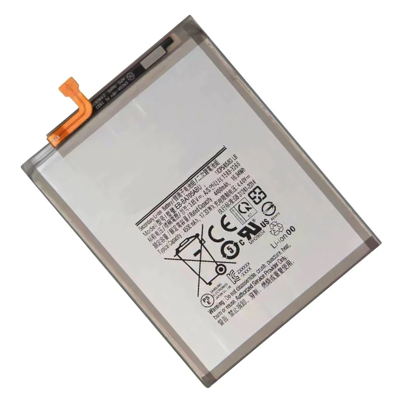 Сменный аккумулятор для телефона EB-BA705ABU Samsung Galaxy A70 A705 SM-A705 A705FN SM-A705W 4000 мАч