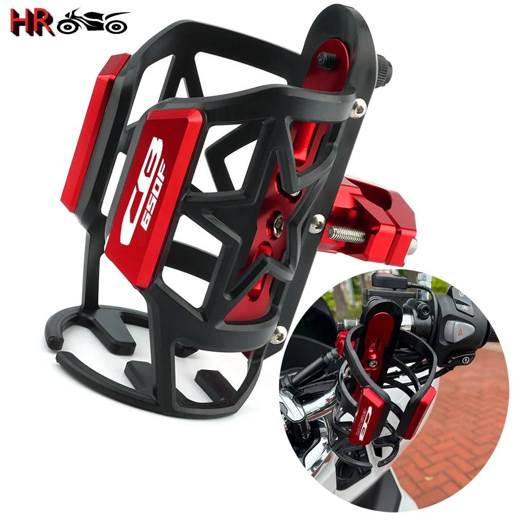 

Motorcycle Accessories Beverage Water Bottle Drink Cup Holder Thermos Bracket For HONDA CB650R CB650F CB650 CB 650 F/R All Years