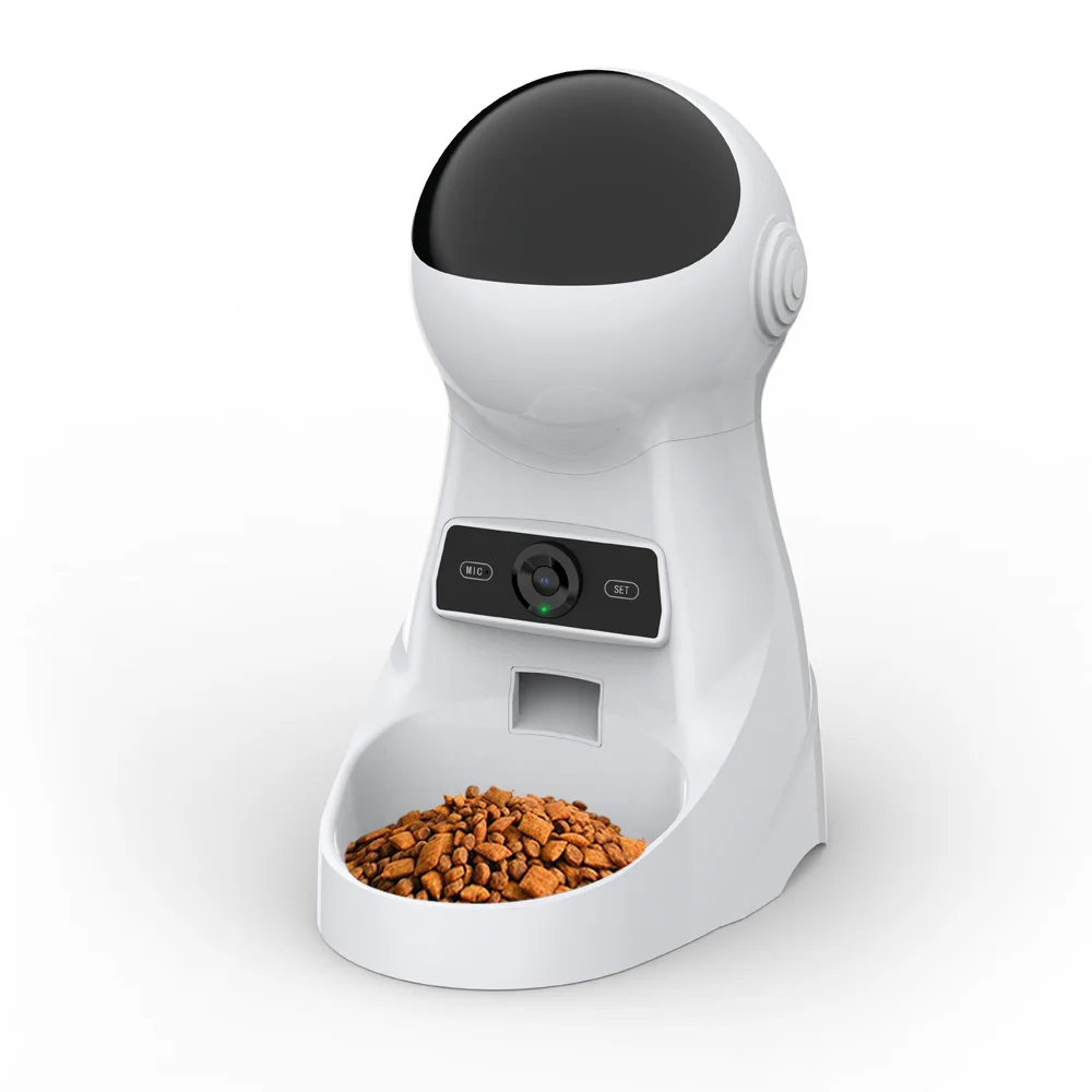 

Cheap Price With High Quality Pet Feeder Camera Automatic Dog Cat Feeder With Timer Feeder For Cats