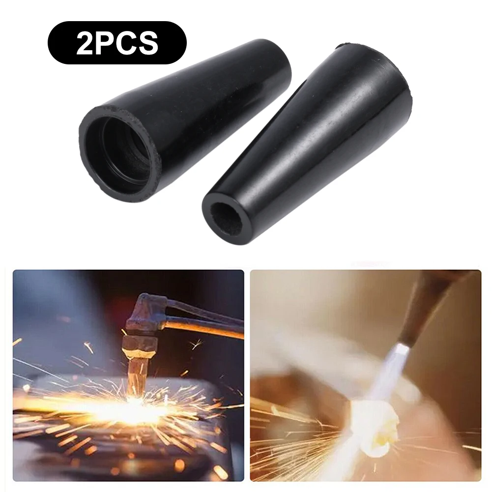 

2pcs Gasless Nozzle Tips Replacements Parts KP1939-1 Gasless Welding Nozzle Plastic Welding Nozzle Tips for 100L MIG Welding Gun