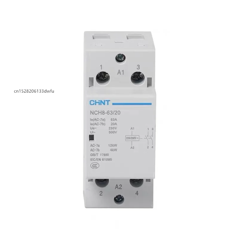 Контактор CHINT NCH8 20A 25A 40A 63A Din Rail AC