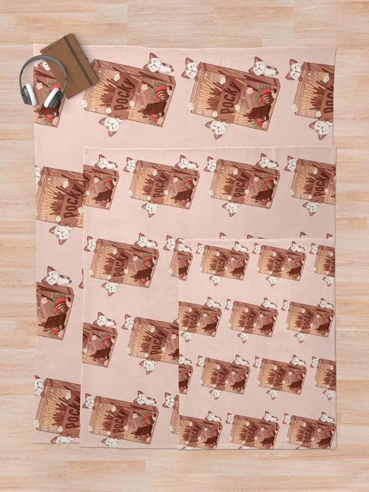 Одеяло Chocolate Pocky летнее одеяло для косплея в стиле аниме одиночные одеяла