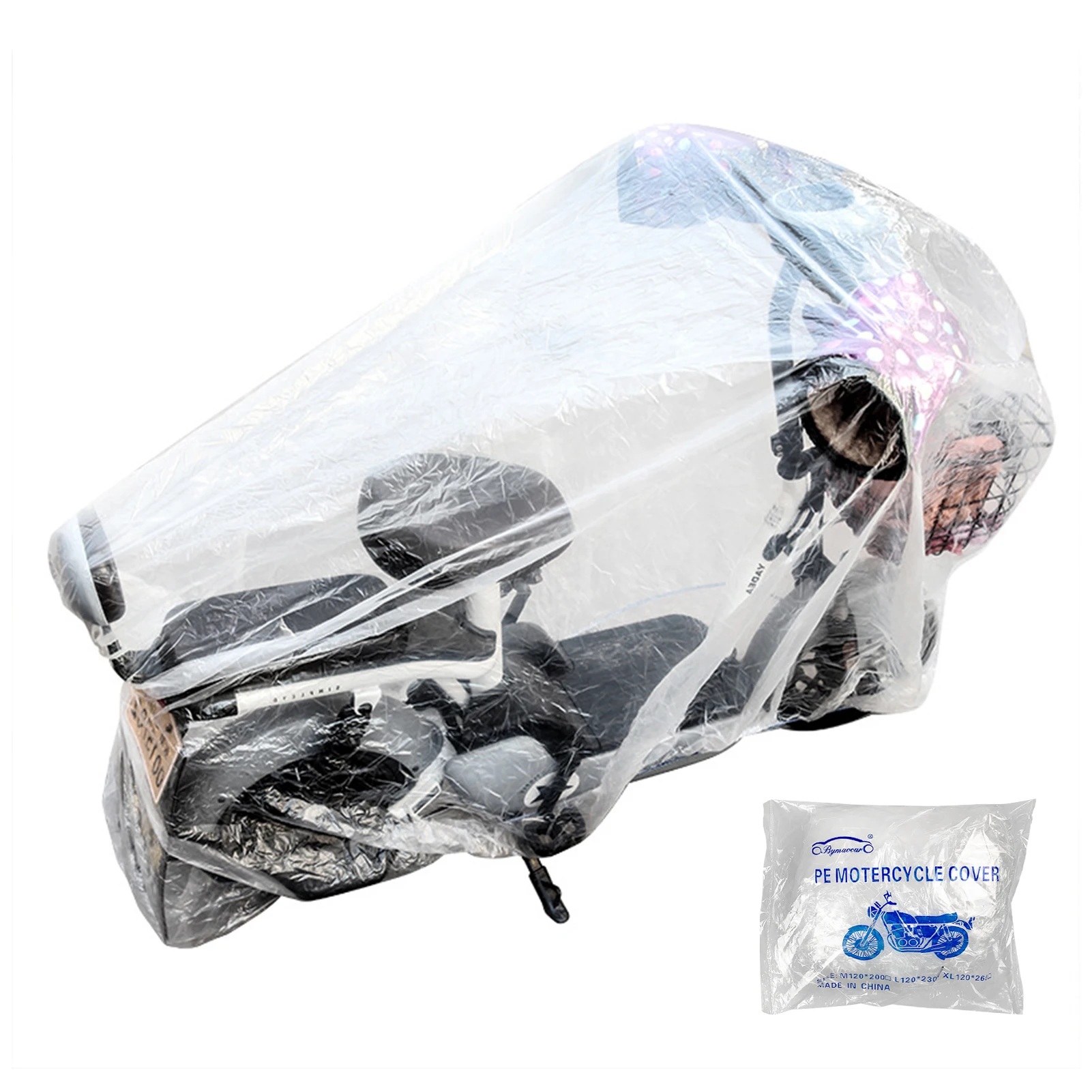 

Transparent Motorcycle Cover All Weather Motorcycle Covers For Motorbikes Mobility Scooter Dirtbikes Sport Bikes All Season