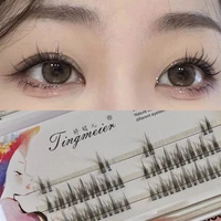 segmented false eyelashes cos eye lashes natural simulation eyelashes female japanese 5 pairs makeup tools