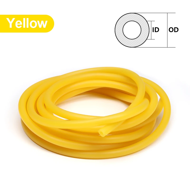 

1 метр натуральный латексный резиновый шланг ID 1,6/2/4/6/8/10/12/14/18 мм высокоэластичная лента рогатка катапульта резиновые трубки натяжной ремень