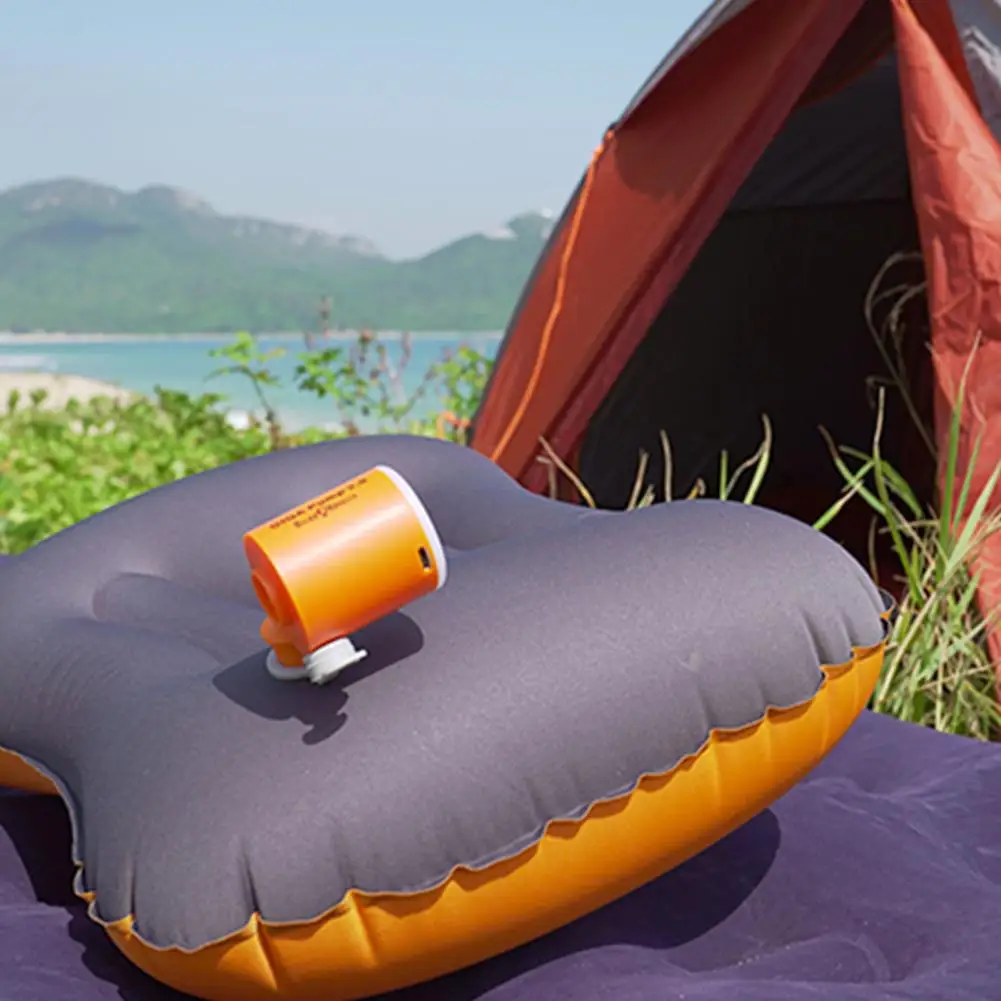 

Long Battery Life with 5 Nozzles Wide Application Portable Tiny Air Pump Mini Inflator for Inflatable Cushion