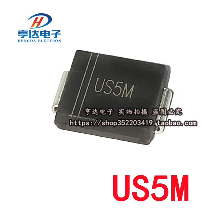 

Новый Оригинальный Диод Быстрого Восстановления US5M SMC HER508 5A 1000V, 20 шт.
