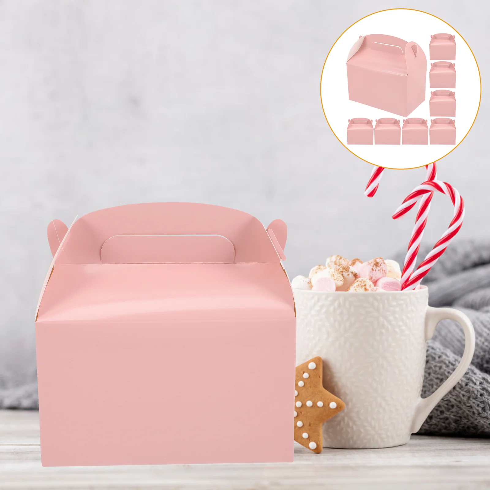 

20Pcs Empty Portable Candy Boxes Candy Containers Gift Packaging Box Party Favors Boxes Gift Boxes Gift Cases