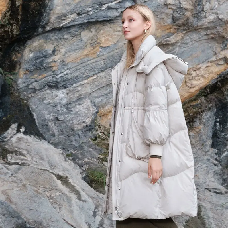 Fan Yan новый зимний утолщенный пуховик женский ультралегкий корейский модный