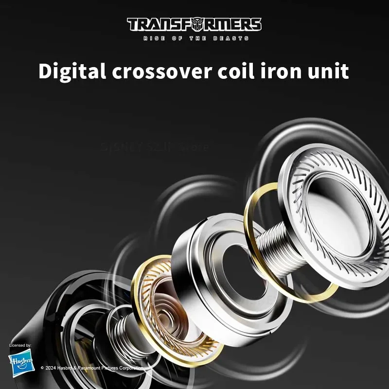 Original Transformers TF-T10 Bluetooth 5.4 Earphones Gaming Low Latency Headphones Choice Gamer Music Dual Mode Wireless Earbuds