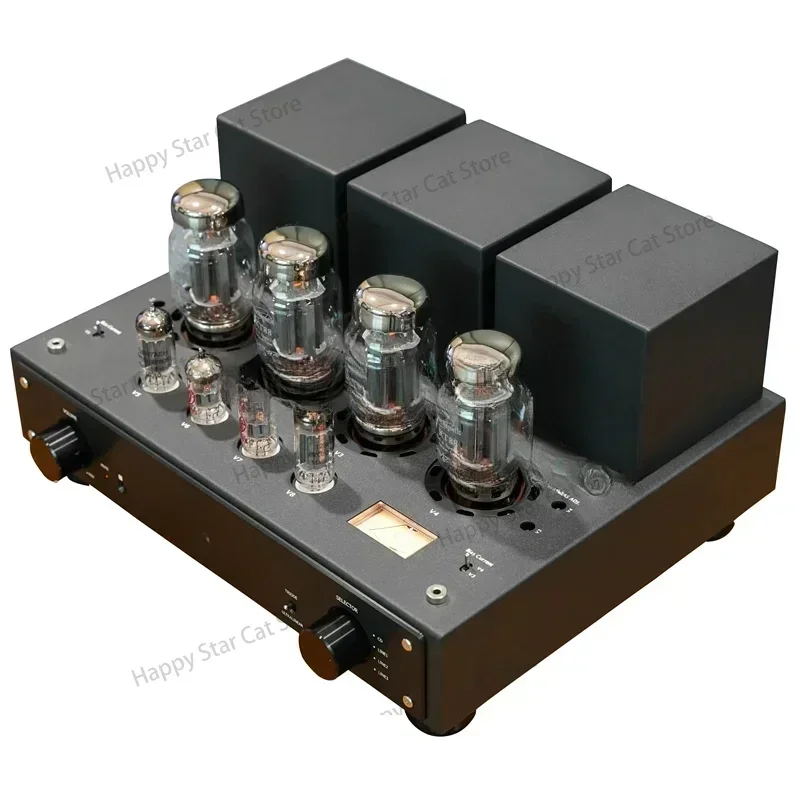 Фотомагнитный трубчатый усилитель встроенный KT88 * 4 нажимной вакуумный