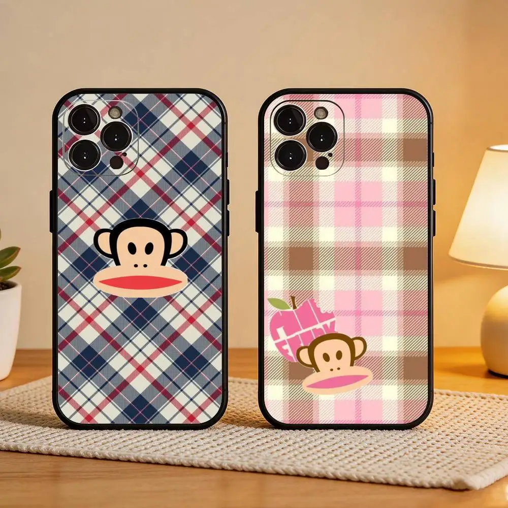 Фото Модный чехол CUTE T-pauls-frank-s для iPhone 17, 16, 15, 14, 13, 12 Plus, Pro Max, XS, 5G, мягкий силиконовый, черный №1