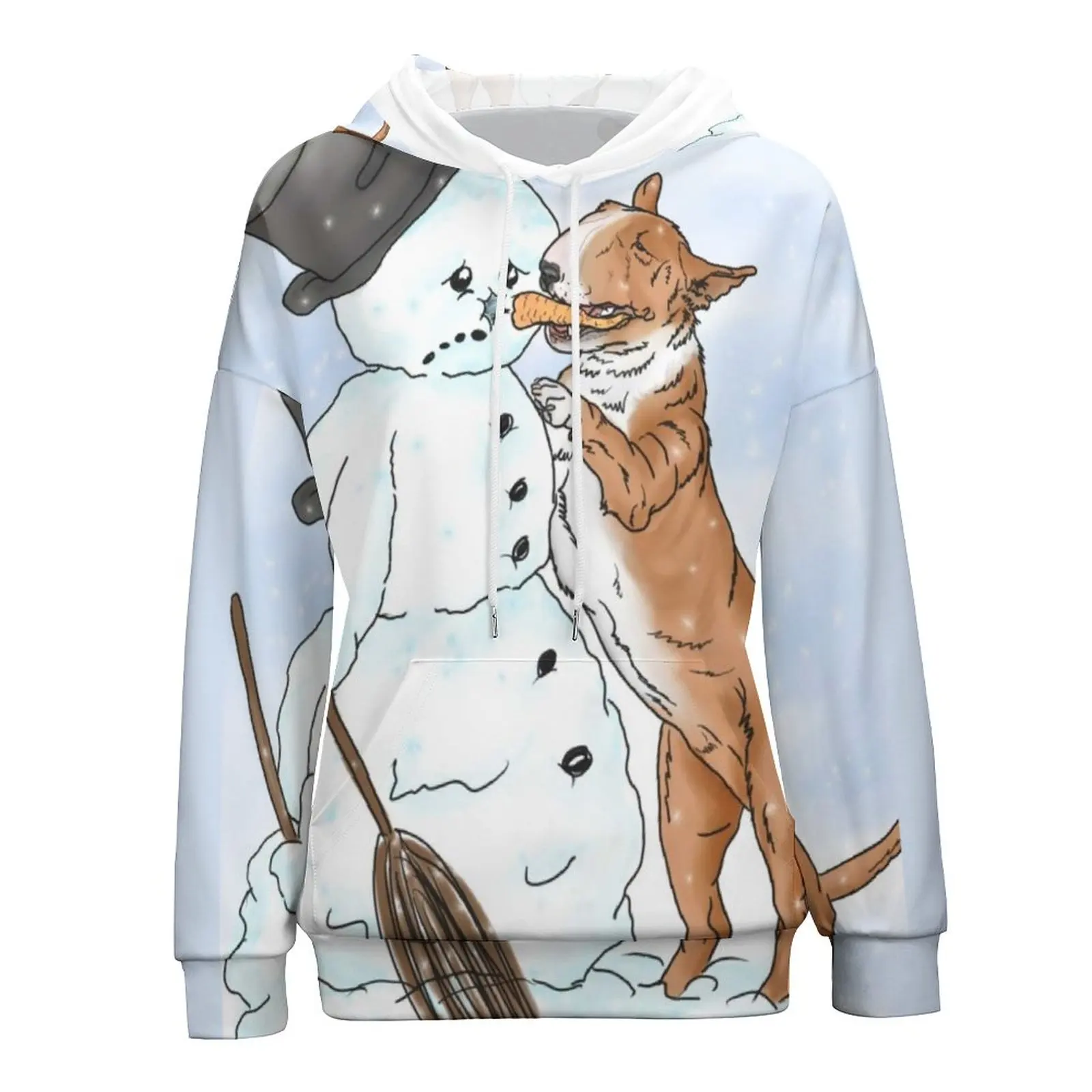 

Толстовка Chaosking Bull Terrier, зимняя уличная одежда из полиэстера, женская модель