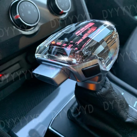 Для Volkswagen Passat B8 CC golf7 dsg ручка переключения передач Magotan Beetle Touareg Tiguan Jetta MK 6 7 светодиодный кристаллический рычаг переключения передач