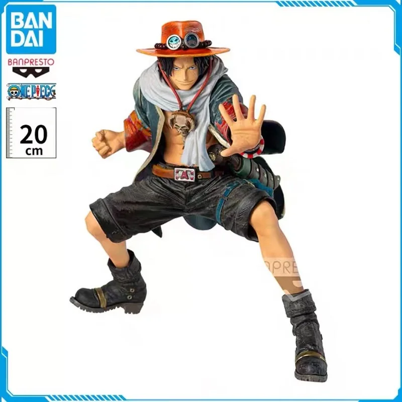 

"ONE PIECE "Japan Anime Original Banpresto Chronicles KOA Art King Portgas · D · Ace 20cm Pvc Action Figures Model Toys Kid Gift