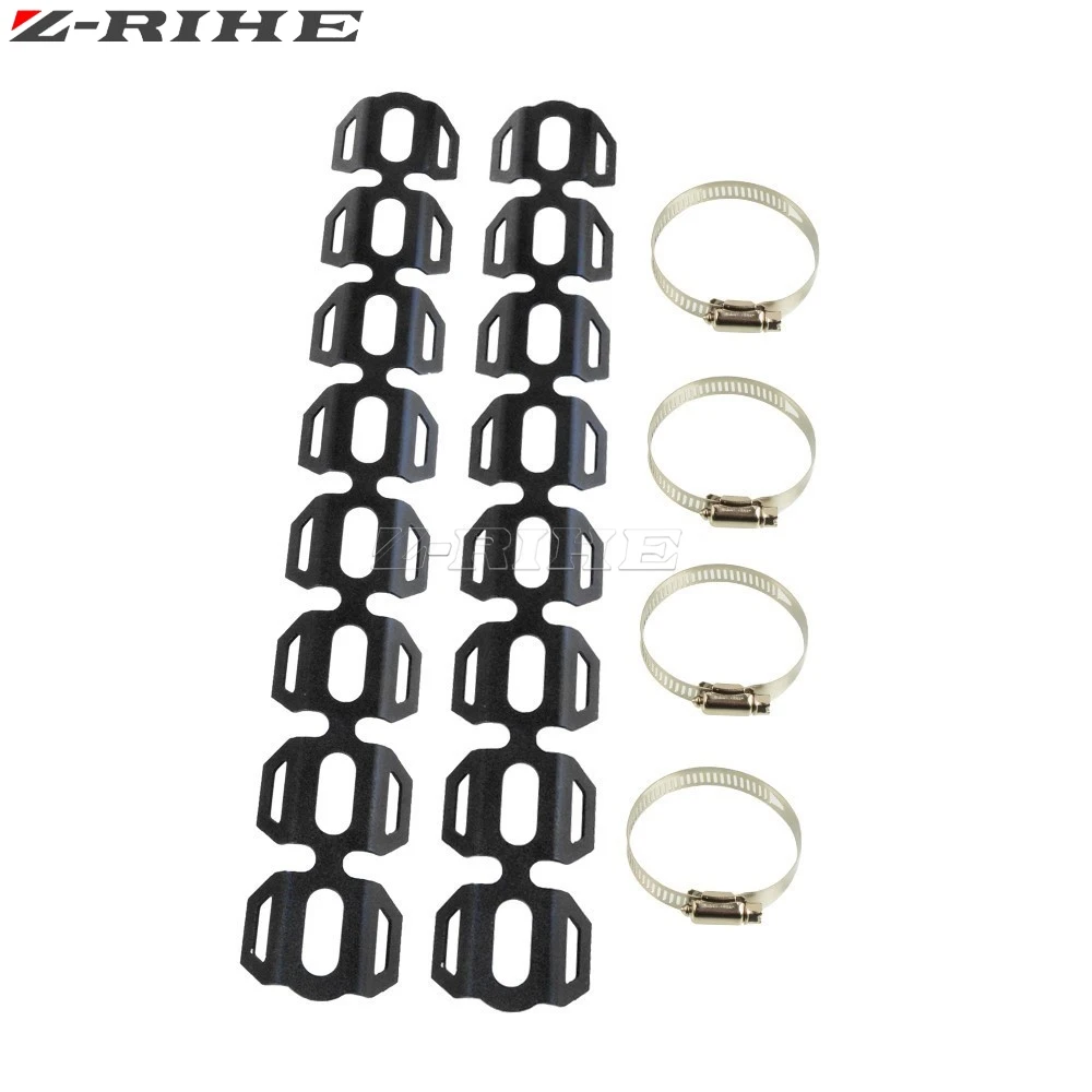 Фото Защитный термозащитный кожух выхлопной трубы для KAWASAKI NINJA Z650 Z750 Z800 Z1000 Z900 Z400 Z300 Z650RS Z900RS Z1000SX №2