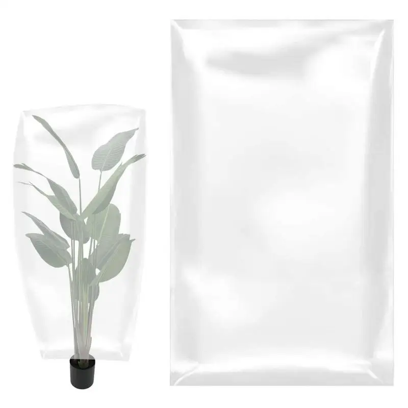 

Флисовый зимний чехол для защиты от мороза, 4 размера, зимний теплый чехол для флисовых растений, садовых кустарников