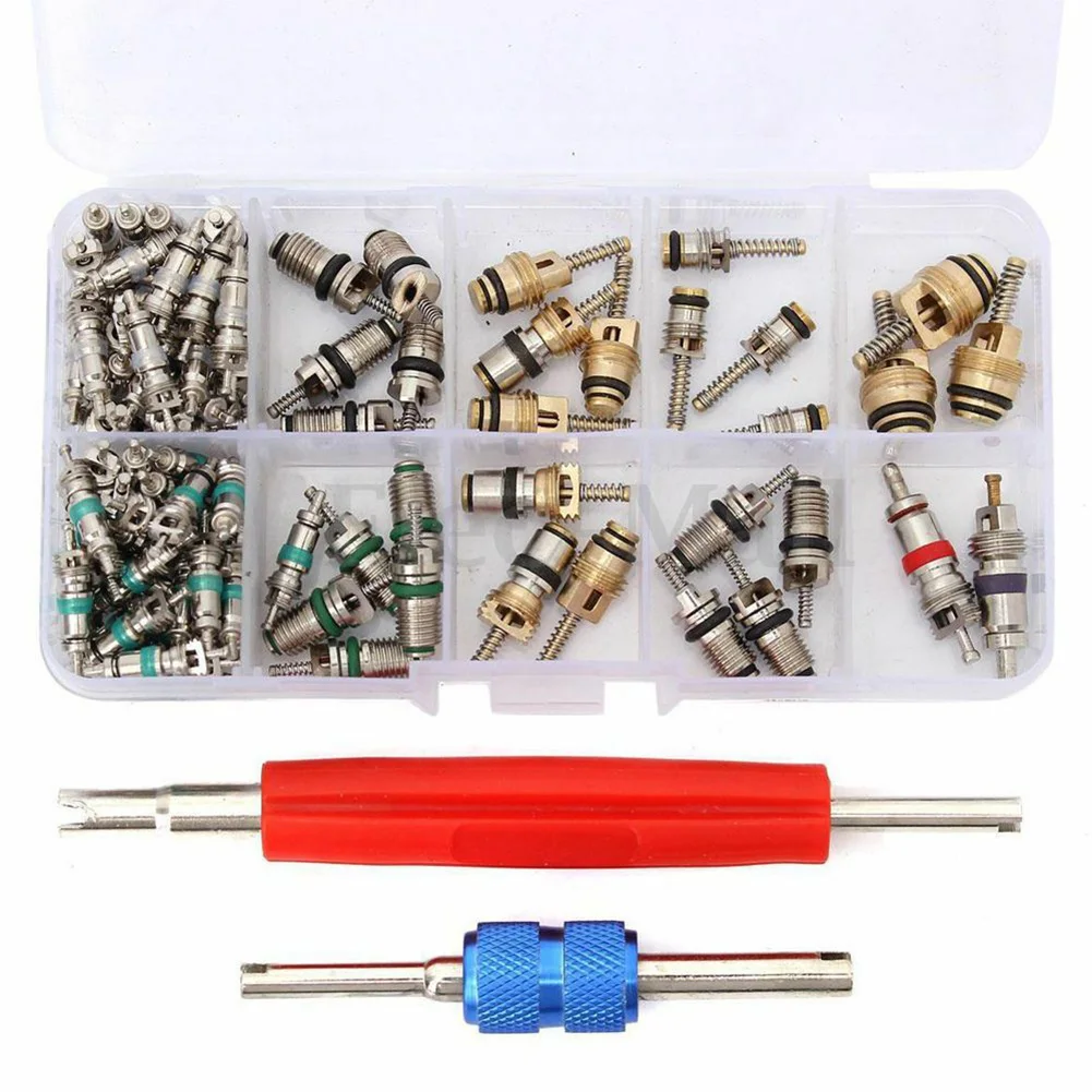 

Accessories Remover Tool Valve Core For Car Air-conditioning High Strength R12 Universal 100pcs Air Conditioning