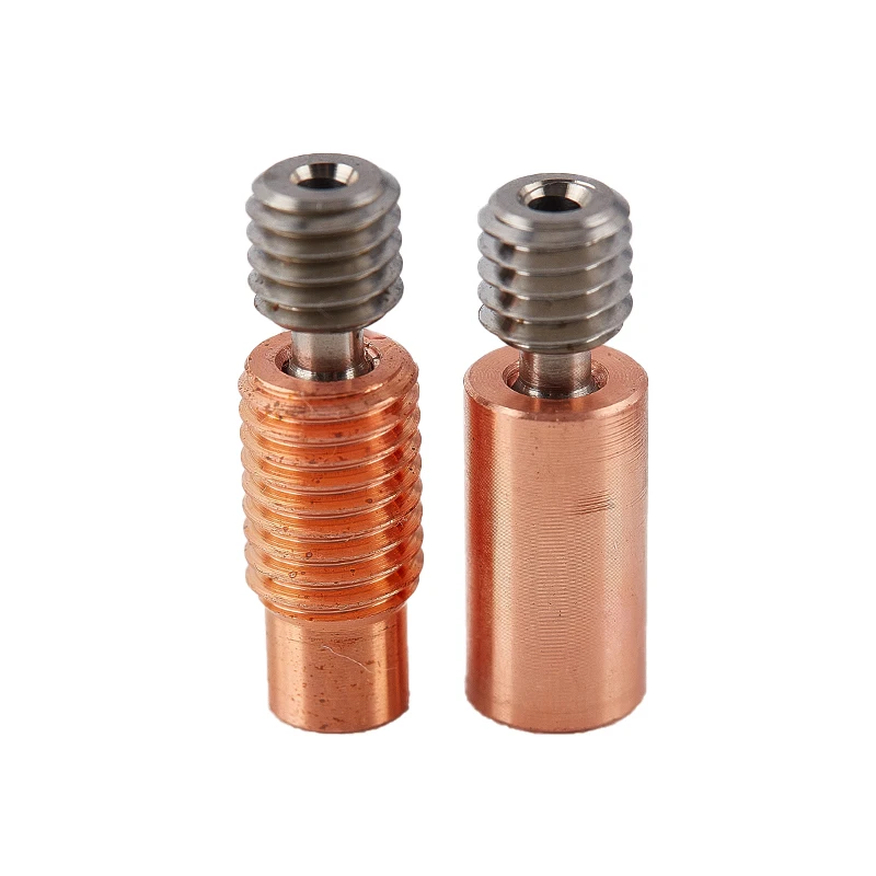 

1PCS E3D V6 Throat Heatbreak E3D V6 Brass Copper Plating Hotend Heater Block