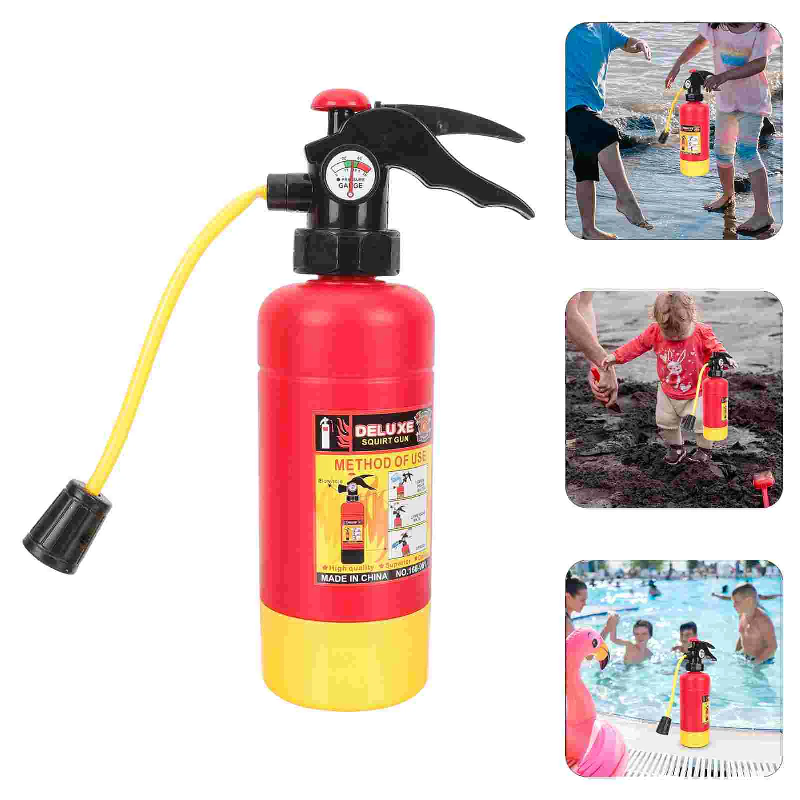 

United States Children Fire Extinguisher Toy Summer Beach Water Squirt Mini Kids Simulation Portable Spraying Tent