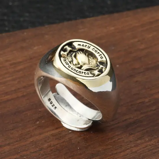 Виргинские молящиеся руки подлинное модное серебряное кольцо Good Vibra Tions для мужчин и женщин, открывающееся.