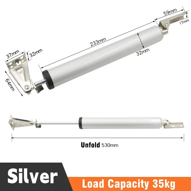 

Пневматический дверной доводчик из алюминия