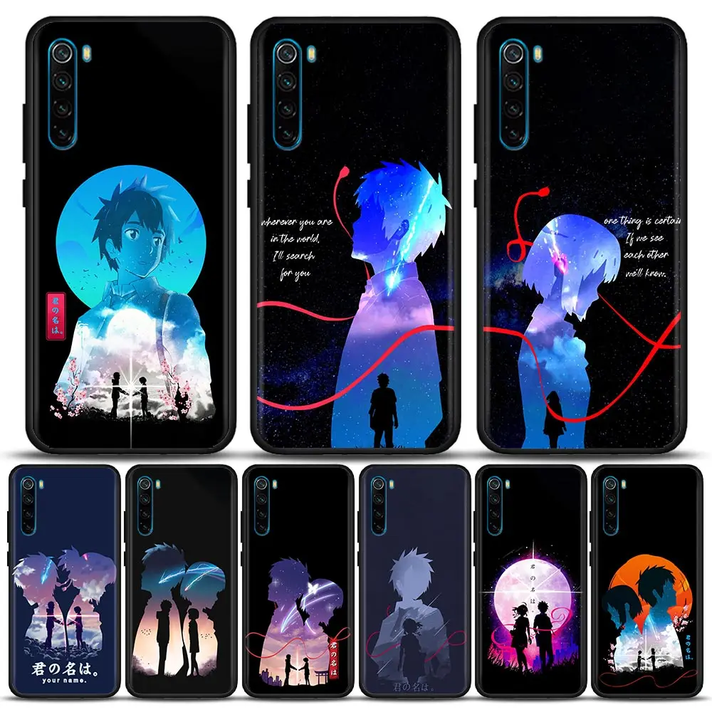 

Japan Anime Your Name Comic Phone Case For Redmi K40 K40S K50 6 6A 7 7A 8 8A 9 9A 9C 9T 10 10C Pro Plus Gaming Cover Fundas Capa