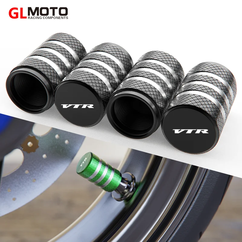 

Motorcycle Accessories Airtight Cover FOR HONDA VTR1000 VTR 1000 SP-1 SP1 SP-2 FV FW FX FIRESTORM VTR1000F Tire Valve Stem Caps