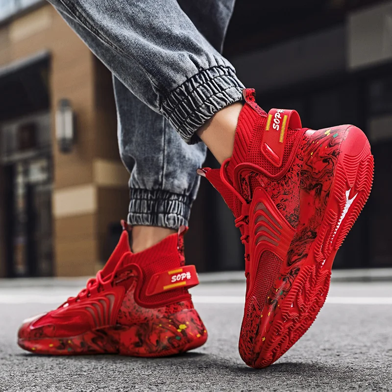 Сетчатая спортивная обувь летающие плетеные беговые кроссовки кокосовые