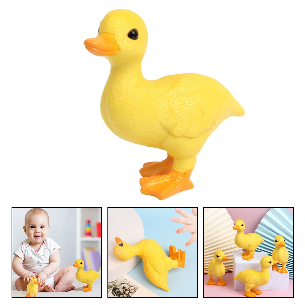 

Simulation Duck Model Ornament Creative Duck Statue Decor Duck Shape Cognitive