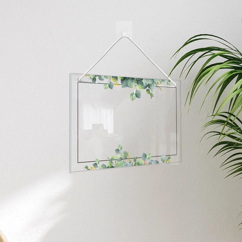 

Desk Calendars Hanging Memo Board Rewritable Office Message Home Acrylic Writing Transparent Boards